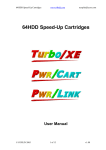 Cartridge User Manual (550kb, PDF)