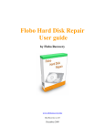 Flobo Hard Disk Repair User guide