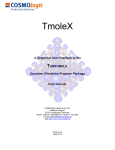 TmoleX - COSMOlogic