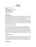 RSP844 User Manual