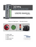 X-17s Users Manual