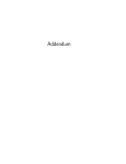Addendum - Index of