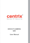 HDVS IP CAMERA Q50 User Manual