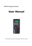 FPR-207 Fingerprint Reader User Manual