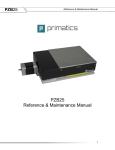 PZB25 Reference & Maintenance Manual