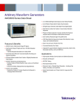 Arbitrary Waveform Generators