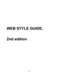 WEB STYLE GUIDE, 2nd edition
