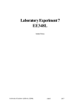 Laboratory Experiment 7 EE348L