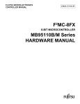 F2MC-8FX MB95110B/M Series HARDWARE MANUAL