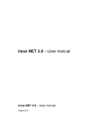 imos NET 3.0 - User manual