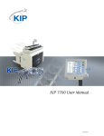 KIP 7700 User Manual - TGI Office Automation