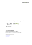 Product Menual - SQLGate for SQL Server
