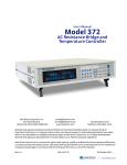 Manual for Model 372 AC Bridge and