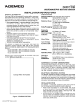 Ademco - Quest 2260 Microwave-PIR Intrusion Detector