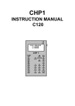 C120 CHP1 user manual v1 0