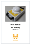 User manual DC Safelog edition 2014-01-20 eng