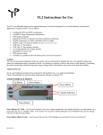 TL2 User Instructions - ICL Calibration Laboratories, Inc.