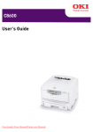 OKI C8600n User Guide Manual - Downloaded from ManualsPrinter