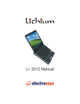 Li. 3312 Manual - Scribbler Tablet PC