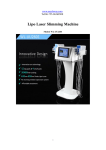 Lipo Laser Slimming Machine