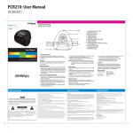 PCR210: User Manual