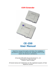 KVM Extender CE-250 User Manual