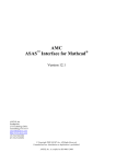 AMC ASAS Interface for Mathcad
