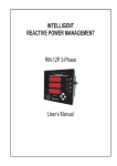 INTELLIGENT REACTIVE POWER MANAGEMENT User`s Manual