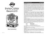 Inno Color Beam LED User Manual