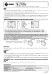 FP-2703W User`s Manual