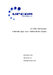 UC-454E+ 4xSDI 4-in-1 MPEG2 H.264 HD Encoder User Manual