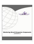 Monitoring Novell GroupWise Components