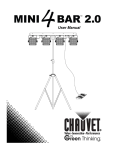 Mini 4 Bar 2.0 User Manual Rev. 4