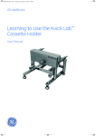 Learning to Use the Kvick Lab™ Cassette Holder