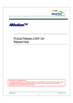2.0M1 GA 4Motion Release Note 081211 Full