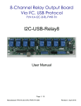 I2C-USB-Relay8