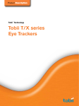 Tobii T/X series Eye Trackers Product