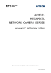 AVM301 MEGAPIXEL NETWORK CAMERA SERIES