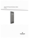 Liebert® RX™ Remote Distribution Cabinet