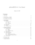 gibbonsSECR v0.1: User Manual