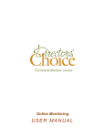 User Manual - Directors` Choice
