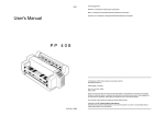 User`s Manual P P   4 0 8