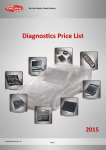 Diagnostics Price List