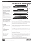 RIM 600 TECHNICAL DATASHEET 60000