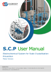 S.C.P User Manual - Water Treatment Asia