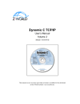 Dynamic C TCP/IP