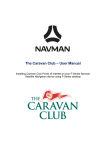 The Caravan Club – User Manual