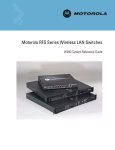 Motorola RFS Series Wireless LAN Switches