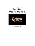 Krakken User`s Manual