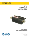 IP16 User Manual - Stanley Hydraulic Tools